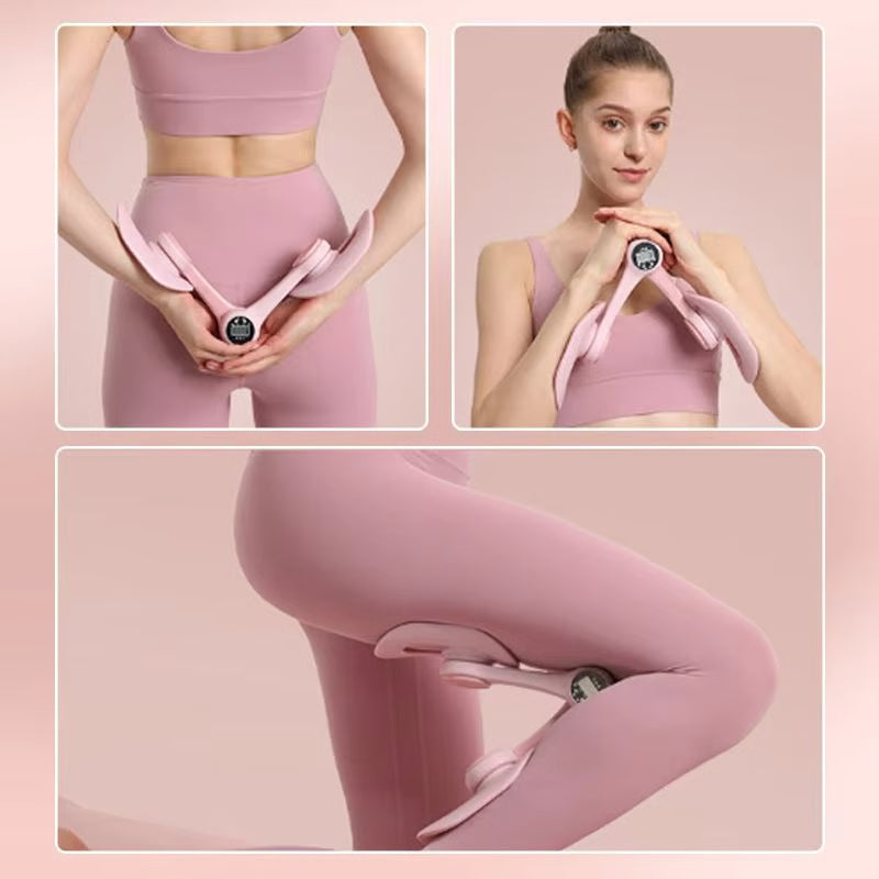 Pelvic Floor & Thigh Muscle Trainer – Non-Slip Postpartum Leg Exerciser for Core & Glute Toning