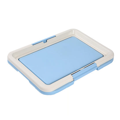 Portable Dog Training Toilet,Indoor Potty for Small Dogs &Cats with Puppy Pad Holder,47cm Tray for Puppy Pad Training bo